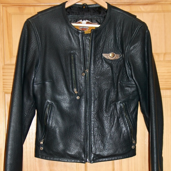 Harley Davidson Leather Jacket (Anniversary) - Picture 1 of 5